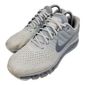 NIKE Shoes AIR MAX 2017 Mens Size 8 PURE PLATINUM Running Sneaker 849559-009